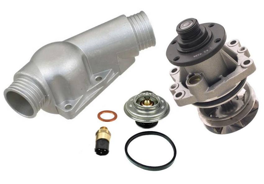 BMW Cooling System Service Kit 61318361787 - Hepu 3086379KIT